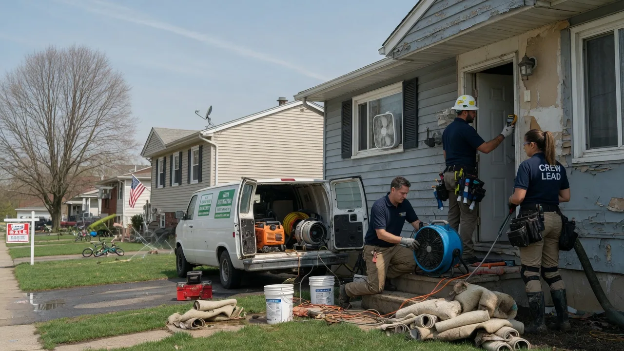 Flood Cleanup in Monrovia, MD near me