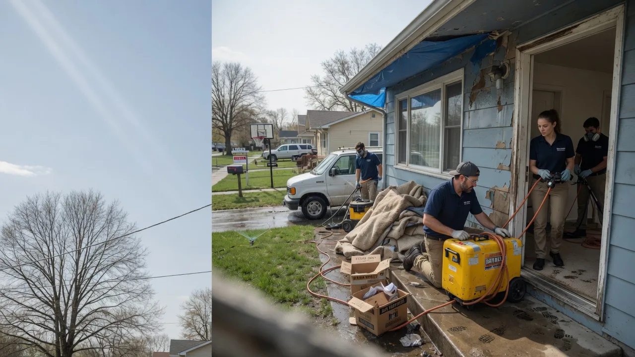 Basement Flood Cleanup in Monrovia, MD near me